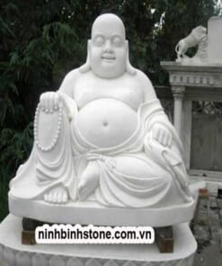 Tượng di lặc bằng đá NBS-PDL210