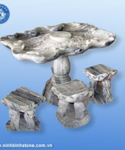 Bàn ghế đá đẹp NBS-BGD 216