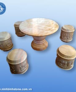 Bàn ghế đá đẹp NBS-BGD 219