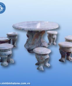 Bàn ghế đá đẹp NBS-BGD 222