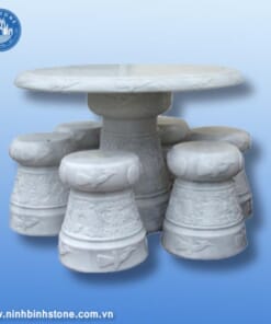 Bàn ghế đá đẹp NBS-BGD 224