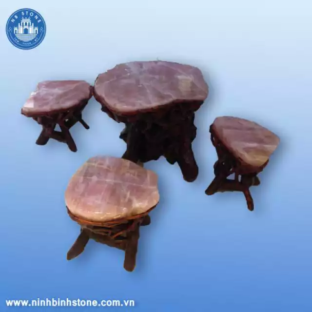 Bàn ghế đá đẹp NBS-BGD 227