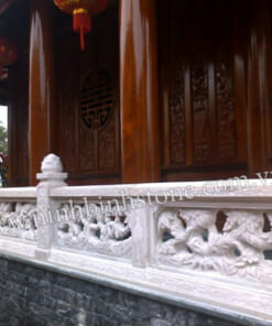 Lan can đá trắng đẹp NBS-LCD242