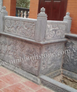 Lan can đá chạm Sen NBS-LCD246