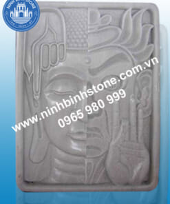Phù điêu đá quan âm nguyên khối đẹp - Tranh phù điêu đá NBS-PDD 248