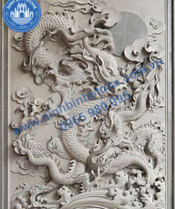 Phù điêu đá chạm rồng  NBS-PDD 244