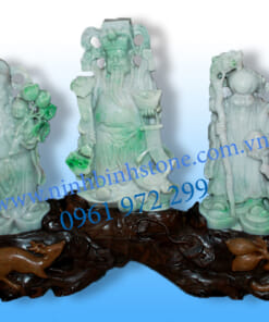 Tượng tam đa bằng đá xanh NBS-PLT206