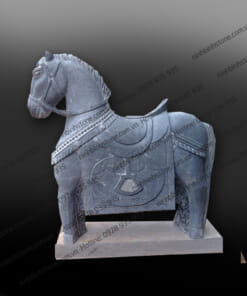 Tượng Ngựa Đá Đẹp NBS-ND208 - Ngựa đá phong thuỷ giá rẻ