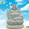 Tượng phật Di lạc bằng đá nguyên khối giá rẻ