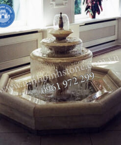 Đài phun nước đá tự nhiên đẹp NBS-DPN243