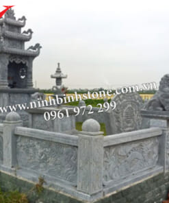 Khu lăng mộ đá đen nguyên khối NBS-LMD283