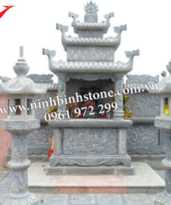 Lăng thờ đá đẹp nguyên khối NBS-LTD223