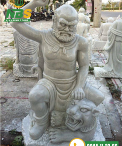 Tượng đá La Hán phục hổ NBS-TLH202