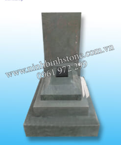 Mộ tam cấp đá xanh rêu NBS-MĐKM226