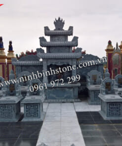 Lăng mộ đá đen nguyên khối NBS-LMD290