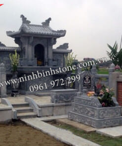 Lăng mộ đá đẹp, đá xanh NBS-LMD291