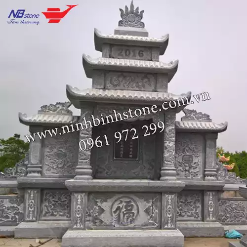 mẫu lăng thờ đá