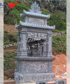 Lăng thờ đá 2 mái đao NBS-LTD234