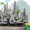 Hòn non bộ đá tuyết sơn NBS-HNB 236