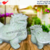 long quy đá trắng dài 15cm