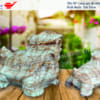 long quy đá trắng vân gỗ 15cm