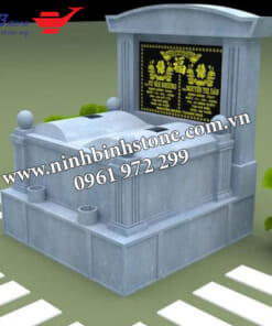 Mộ đôi đá xanh NBS-MĐĐ259