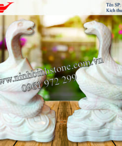 Rắn vàng đá phong thủy- để bàn NB-CGD228