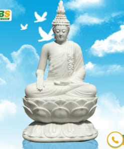 Tượng phật A-di-đà ngồi thiền