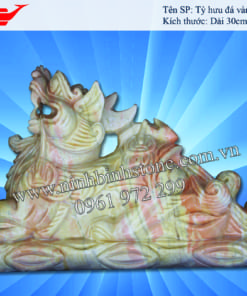Tỳ hưu đá vàng vân đỏ NBS-TH212