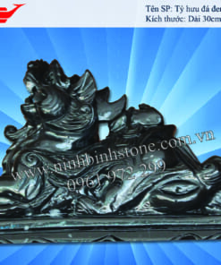 Tỳ hưu phong thủy đá đen NBS-TH211