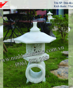 Đèn đá sân vườn đá trắng NBS-DD262
