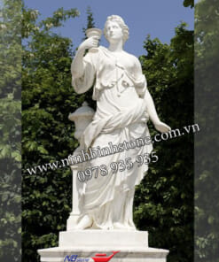 Tượng đá nghệ thuật đá trắng NBS-TDNT246