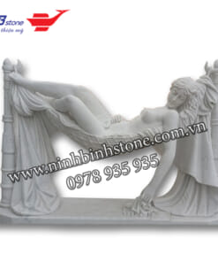 Tượng cô gái nằm võng NBS-TCG230