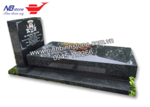 Mộ đá granite dáng hiện đại NBS-MĐG251 4 Mộ đá granite dáng hiện đại tại NBStone