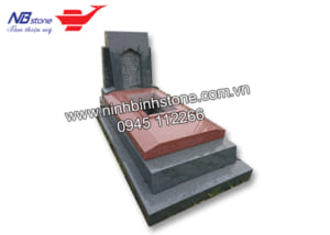 Mộ đá granite dáng hiện đại NBS-MĐG252 4 Mộ đá granite dáng hiện đại tại NBStone