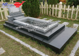 Mộ đá granite dáng hiện đại NBS-MĐG253 4 Mộ đá granite dáng hiện đại tại Ninh Bình Stone