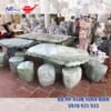 bàn ghế đá xanh ngọc