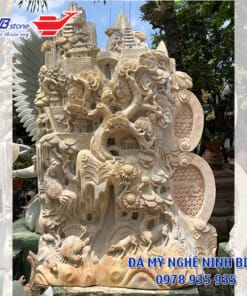 Phù điêu đá vàng Nghệ An NBS-PDD 255