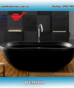 Bồn Tắm Đá Cẩm Thạch Đen Than NBS-BTĐ 224