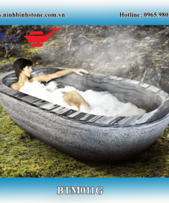 Bồn Tắm Đá Cẩm Thạch Xám NBS-BTĐ 225