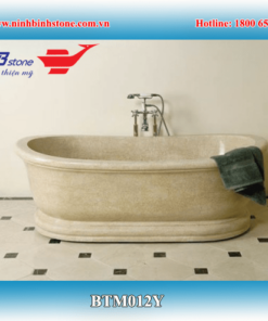 Bồn Tắm Đá Cẩm Thạch Vàng Nhạt NBS-BTĐ 226