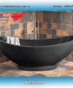 Bồn Tắm Đá Cẩm Thạch Đen Bóng NBS-BTĐ 231