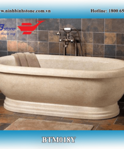Bồn Tắm Đá Cẩm Thạch Vàng Nhạt NBS-BTĐ 232