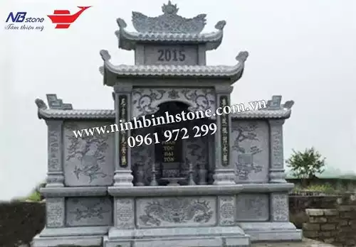 mẫu lăng thờ đá 