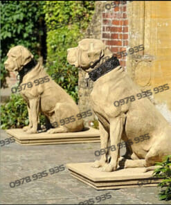 Tượng chó đá chất lượng cao giá rẻ NBS-TCĐ 258