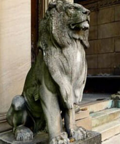 Sư tử đá đẹp giá rẻ - Tượng sư tử đá NBS-STĐ 215