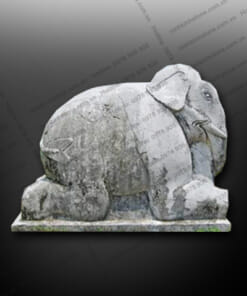 Tượng Voi Đá Tự Nhiên -Tượng Voi Đá Phong Thuỷ NBS-VĐ234