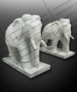 Tượng Voi Đá Tự Nhiên - Voi đá phong thủy đẹp nhất hiện nay NBS-VĐ245