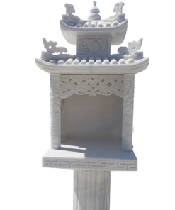 Khóm thờ đá trắng NBS-CHD220