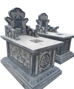 Mộ đá không mái tạc rồng NBS-MĐKM232